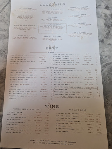 Menu Whiskey Kitchen - 8
