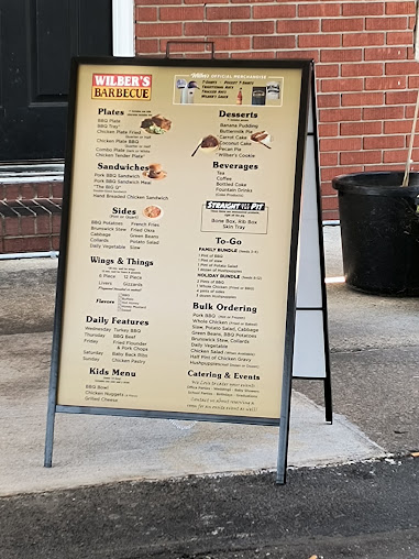 Menu Wilber's Barbecue - 5