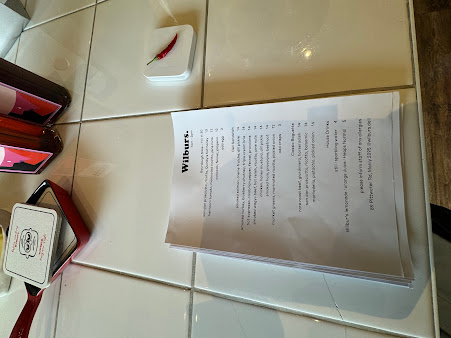 Menu Wilburs - 1