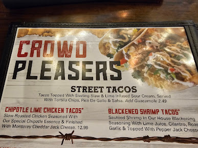 Menu Wild Bills Sports Saloon Woodbury - 0