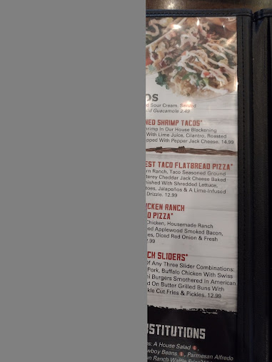 Menu Wild Bills Sports Saloon Woodbury - 2