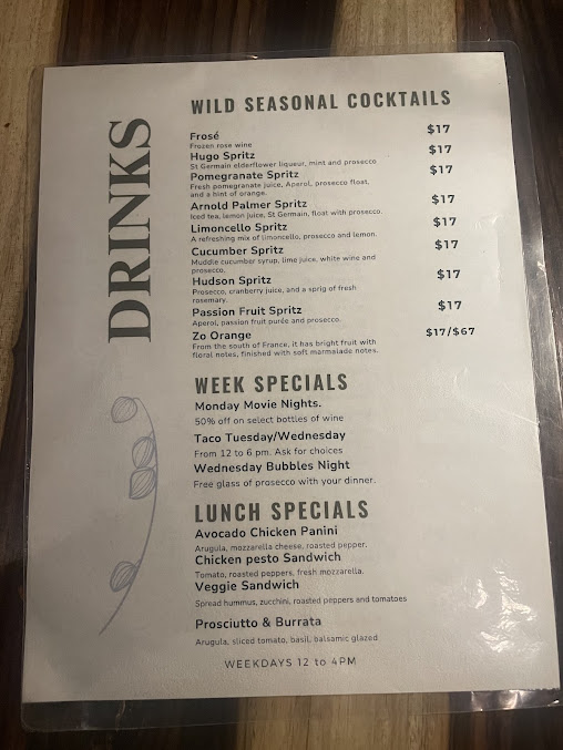 Menu Wild - 8