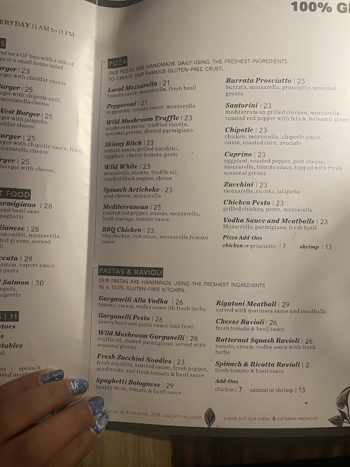 Menu Wild - 9