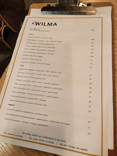 Menu Wilma - 4