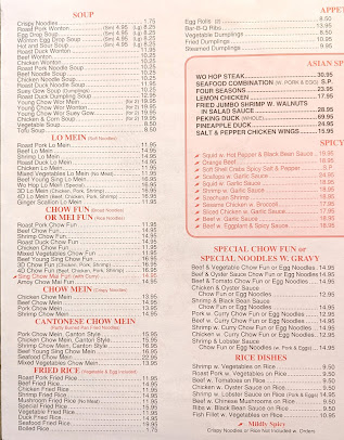 Menu Wo Hop Next Door - 1