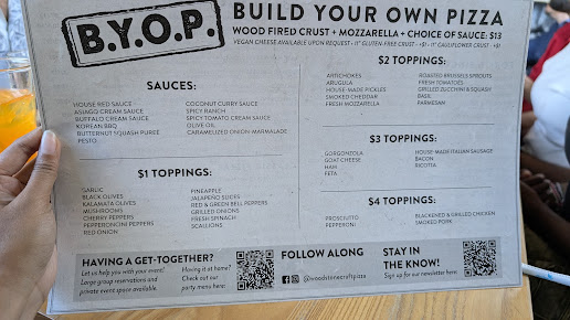 Menu Wood Stone Craft Pizza Uptown - 5