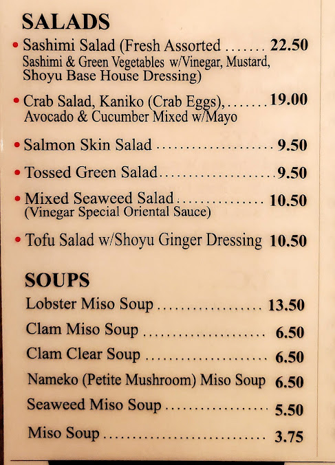 Menu Yanagi Sushi - 5
