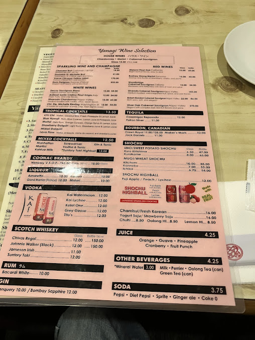 Menu Yanagi Sushi - 7