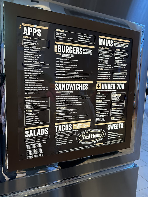 Menu Yard House - 5