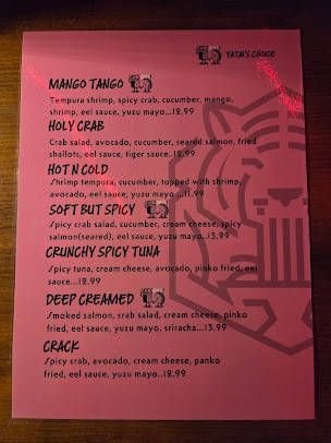Menu Yatai Sushi & Taco Bar - 0