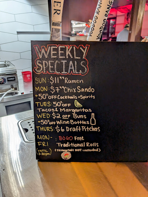 Menu Yatai Sushi & Taco Bar - 2