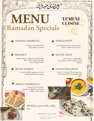 Menu Yemeni Cuisine Restaurant & Cafe - 2