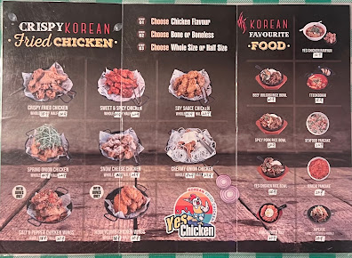 Menu Yes Chicken (Korean Fried Chicken) - 2