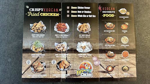 Menu Yes Chicken (Korean Fried Chicken) - 3