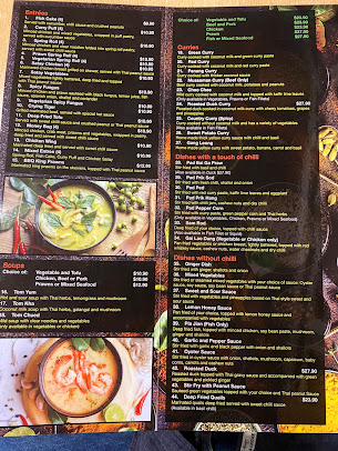 Menu Yes I Am Thai Restaurant - 1