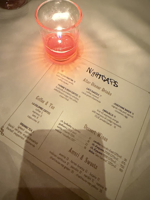 Menu Yvonne's - 0