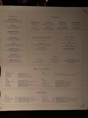 Menu Yvonne's - 1
