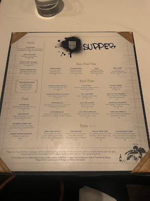 Menu Yvonne's - 2