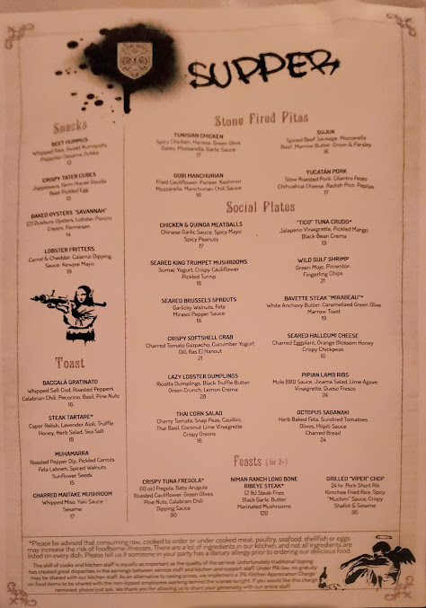 Menu Yvonne's - 4