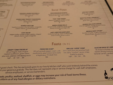 Menu Yvonne's - 5