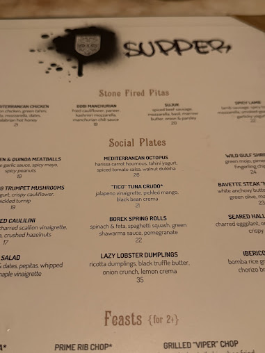 Menu Yvonne's - 8