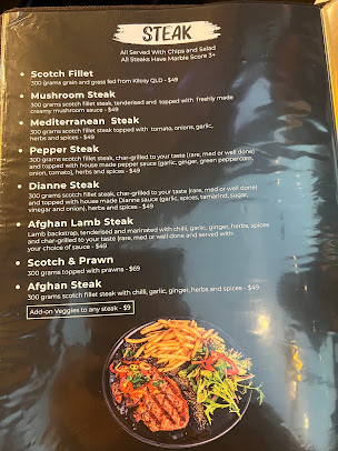 Menu Zac’s Great Food - 1