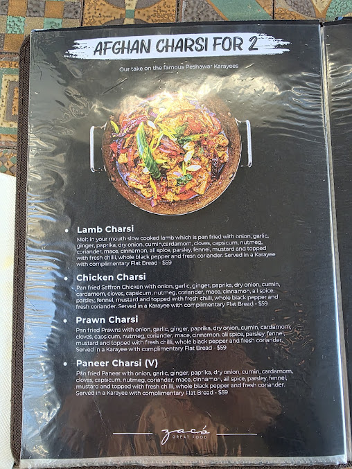 Menu Zac’s Great Food - 4