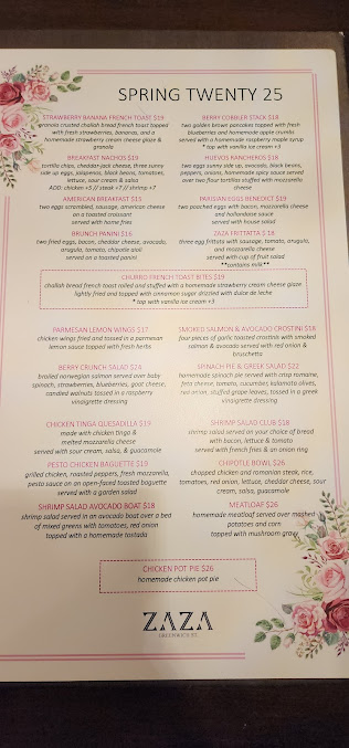 Menu Zaza - 3