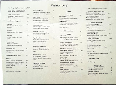Menu Zeebra Cafe - 6