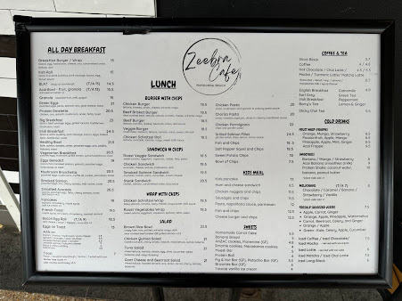 Menu Zeebra Cafe - 7