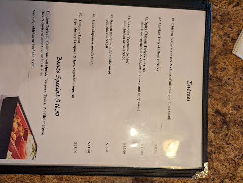 Menu Zen Zen Sushi And Teriyaki - 8