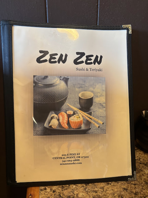 Menu Zen Zen Sushi And Teriyaki - 9