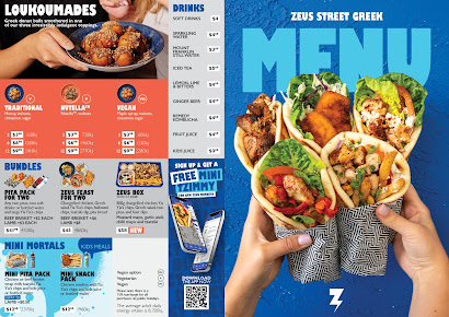 Menu Zeus Street Greek Waverley - 5
