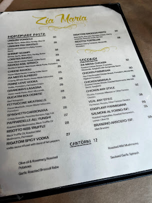 Menu Zia Maria Little Italy - 7