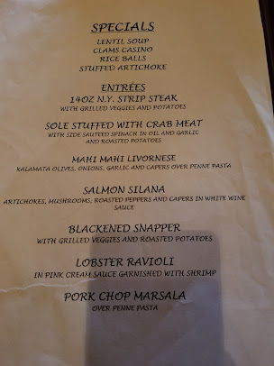 Menu Zuccarellis Italian Restaurant And Bar - 6