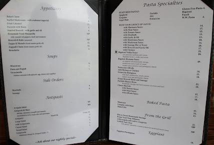 Menu Zuccarellis Italian Restaurant And Bar - 7