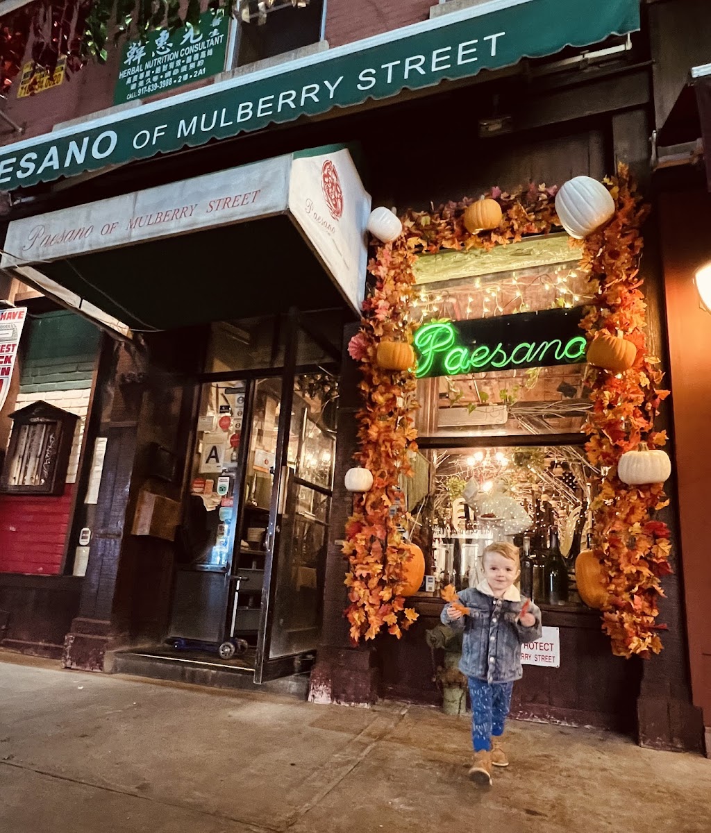 Paesano Of Mulberry Street